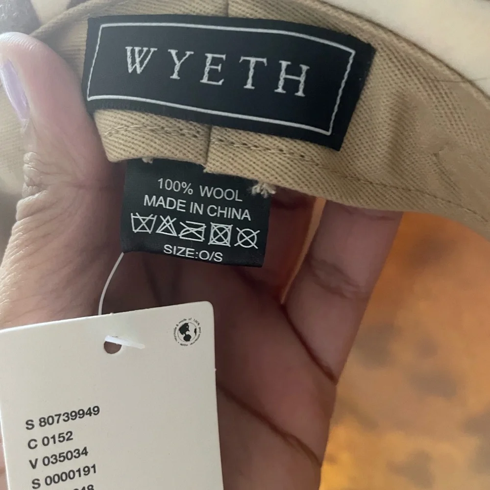 Urban Outfitters wool Brown and White Cow Print Cowboy Hat - Picture 11 of 14